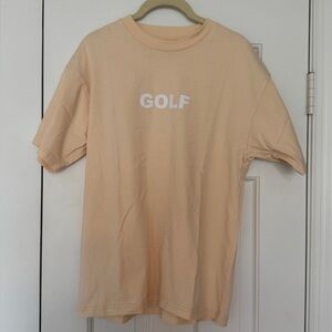 New never worn Golf Wang tee. Size M. Cantaloupe color